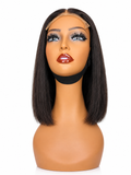 10" 5*5 Bob Wig Black