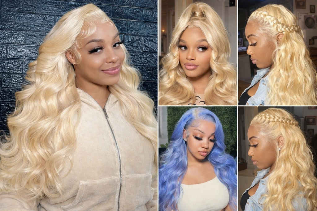 613 Blonde Body Lace Front Wig - 13x6 and 13x4 HD Lace
