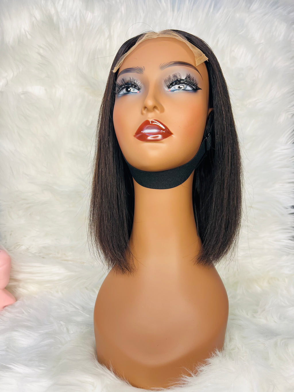 10" 5*5 Bob Wig Black