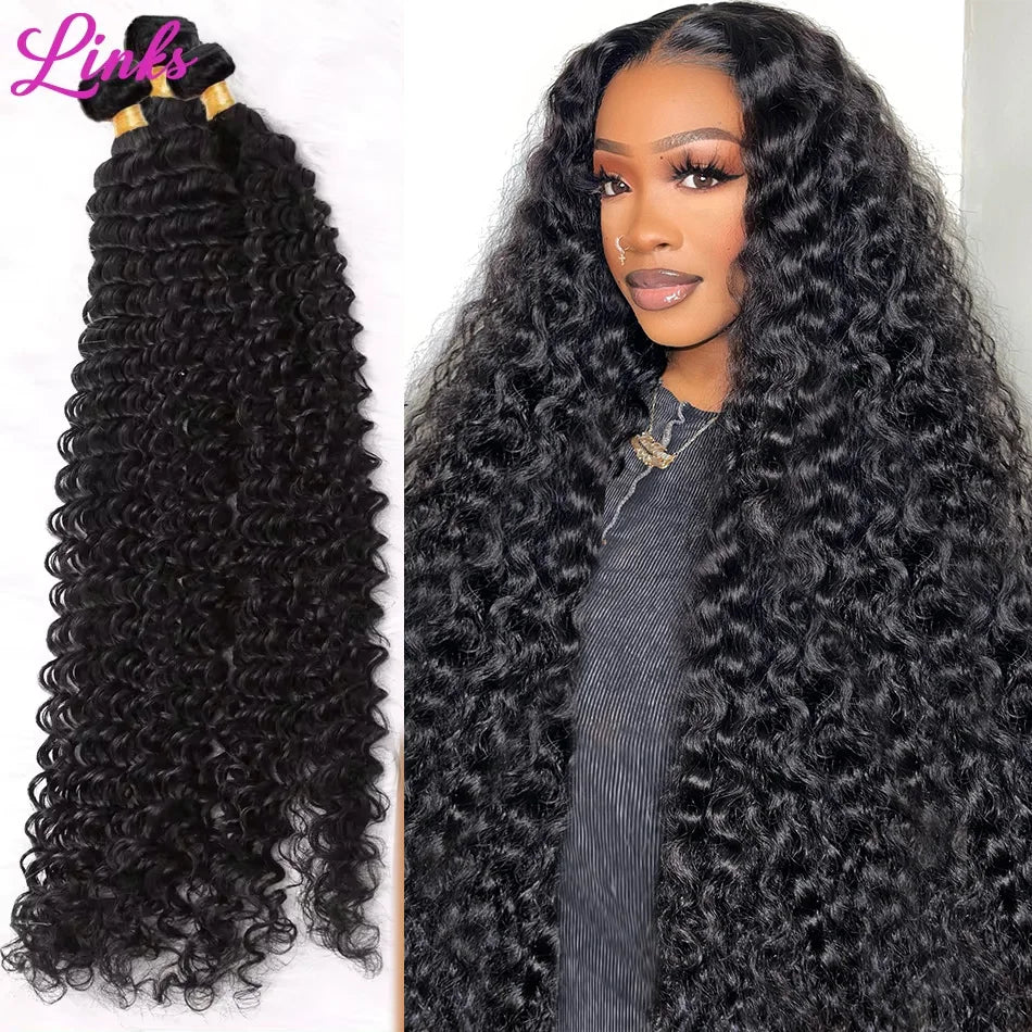 3 Bundle Premium Water Wave Human Hair Bundles 100%
